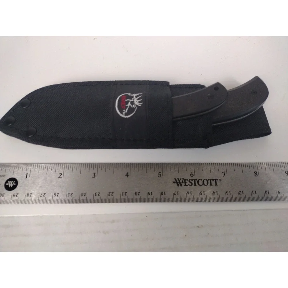 RMEF Browning Model 154 Hunting Knife Set With Sheath Includes 2 Knives NWOB